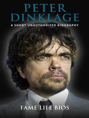 cover image of Peter Dinklage a Short Unauthorized Biography